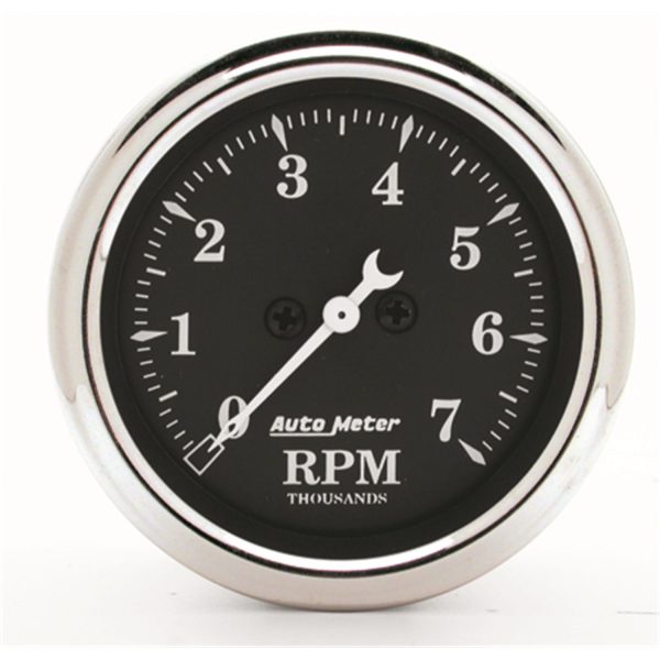 OLD TYME BK 2-1/16" TACHOMETER7,000RPM, IN-DASH, FULL SWEEP