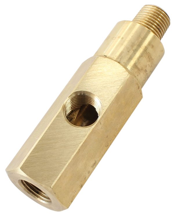 OIL PRESSUR GAUGE M14 X 1.5   M14 X 1.5 INLINE,1/8" NPT SIDE