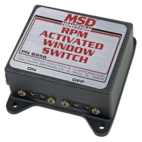RPM ACTIVATED WINDOW SWITCH