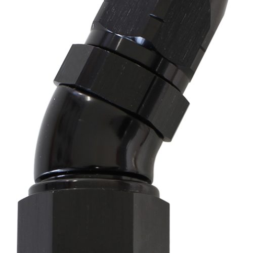 ALLOY 30 DEG HOSE END -12 HOSETO -16AN REDUCER HOSE END BLAC