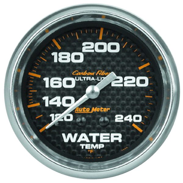 CARBON FIBER 2-5/8" WATER TEMP120-240°F, MECHANICAL, 6FT