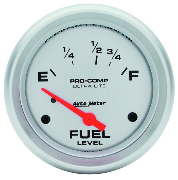 ULTRA-LITE 2-5/8" FUEL LEVEL  16-158 OHM, SHORT SWEEP ELECT