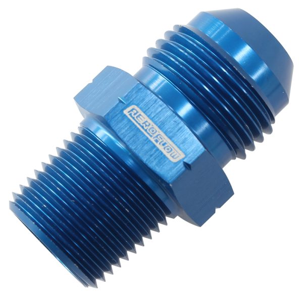 1/2" BSP TAPERED TO -10AN     BRITISH STD PIPE TAPERED