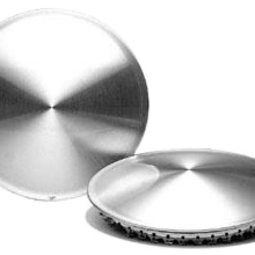 MOON WHEEL DISCS 14           SPUN ALUM SNAP ON STYLE  EACH