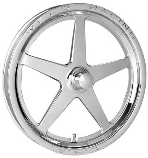 ALUMASTAR 17x2.25" POLISHED   1.13 BS, ANGLIA SPINDLE MOUNT