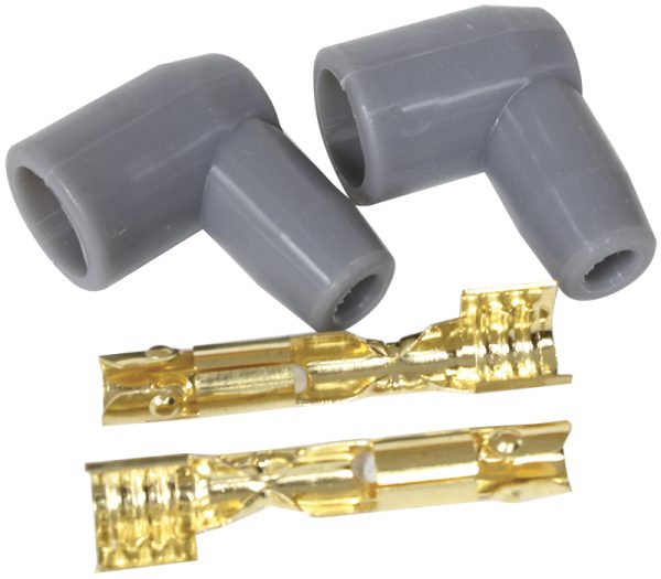 DISTRIBUTOR BOOTS & TERMINALS 90 DEG 2 BOOTS,TERMINALS GREY