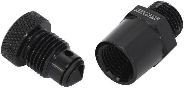 -6 ORB INLINE TAP / DRAIN 1/8 NPT F/MALE THREAD FOR REMOTE