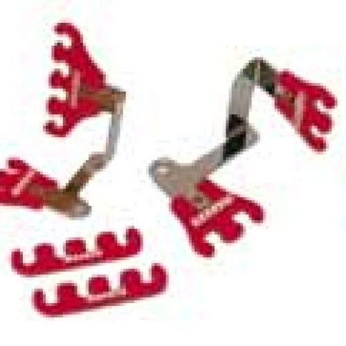 SPARK PLUG LEAD HOLDER FORD   STEEL BRACKET RED 7-9MM LEADS
