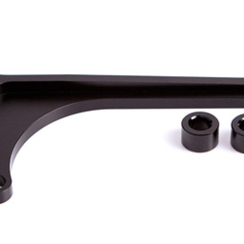 BILLET THROTTLE CABLE BRACKET BLACK SUITS 4150 STYLE CARBS