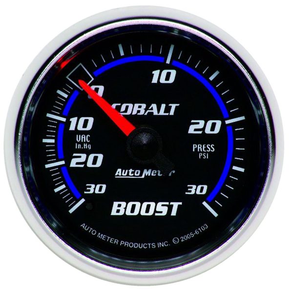 COBALT 2-1/16" BOOST/VAC 30PSI30IN/HG - 30PSI, MECH, 10FT