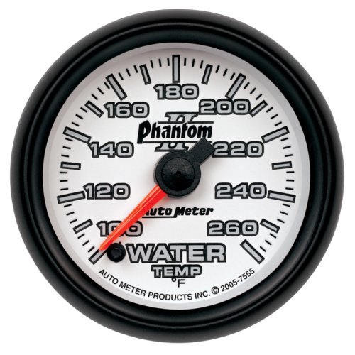 2-1/16 WATER TEMP, 100- 260`F 2-1/16 PHANTOM II