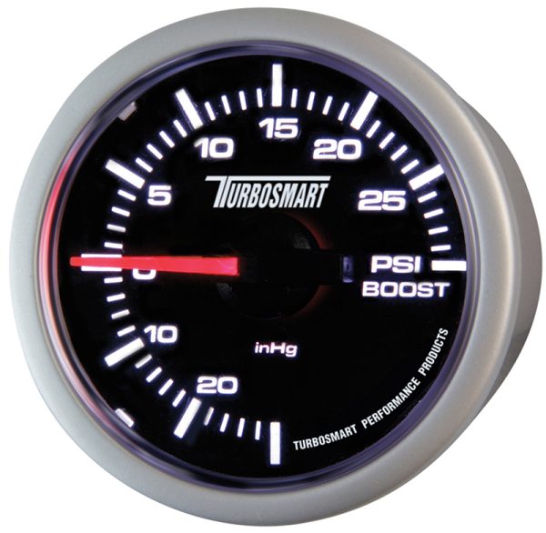 BOOST GAUGE 30lb 2-1/16"      BLACK FACE