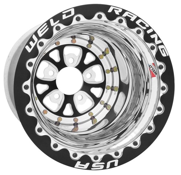 V-SERIES 15x13" BLACK CENTRE  5x4.5", 5.0" B/S, BLACK MT SBL