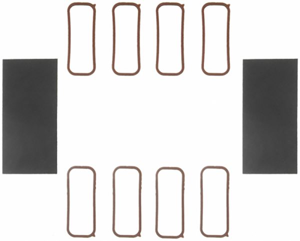 INTAKE GASKET SET, LS1 LS2 LS6O-RING TYPE, BLUE RUBBER