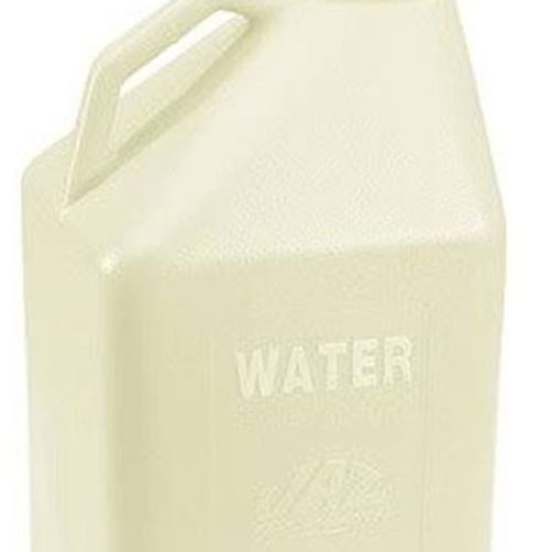 WATER JUG 5GAL 20L WHITE      10 x 10 x 21