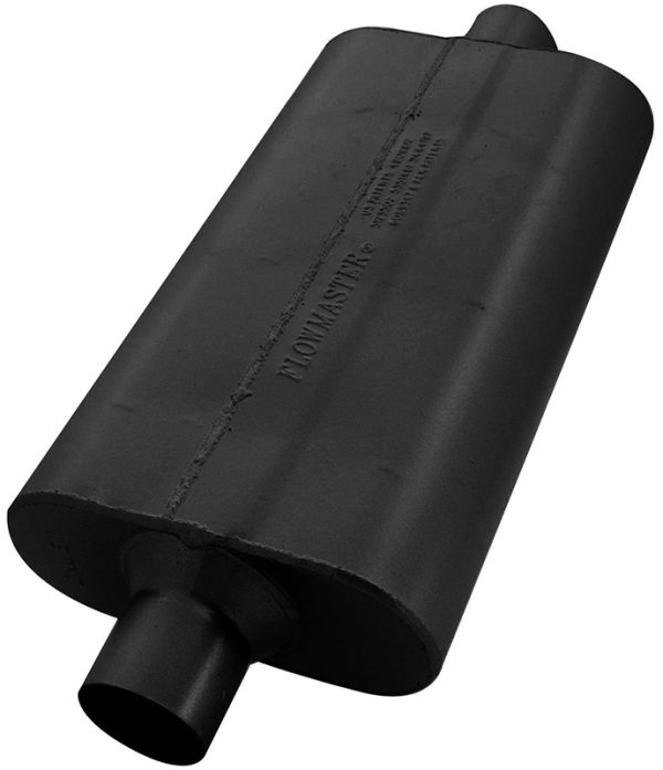 50 SERIES DELTA FLOW MUFFLER  2.50" CENTRE IN / CENTRE OUT