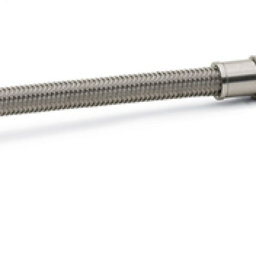 SBC FLEXIBLE OIL PAN DIPSTICK BRAIDED. PUSH IN TYPE PRE 1979