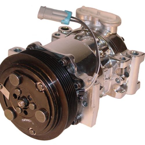 VIN AIR SANDEN GM COMPRESSOR  6 GROOVE SERP PULLEY*POLISH**
