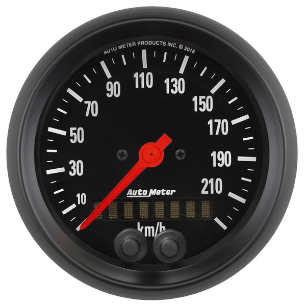 Z-SERIES 3-3/8" GPS SPEEDO    225KPH, INTERNAL GPS ANTENNA