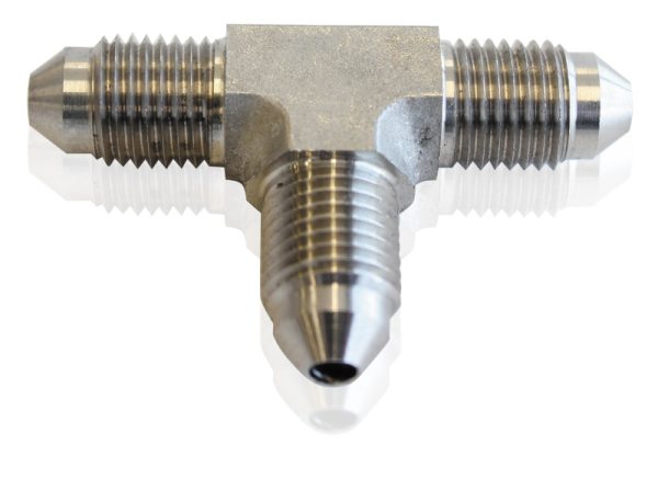S/S -3AN MALE AN TEE PIECE    STAINLESS STEEL