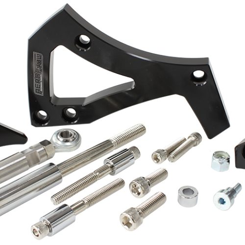FORD 351C CLEV BILLET BLACK   ALTERNATOR BRACKET D/SIDE MID