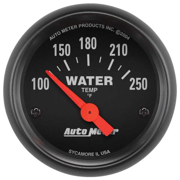 Z-SERIES 2-1/16" WATER TEMP   100-250°F, SHORT SWEEP ELECT.