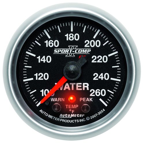 SPORT-COMP II 2-1/16 100-260’FWATER TEMP, FSE PEAK & WARNING