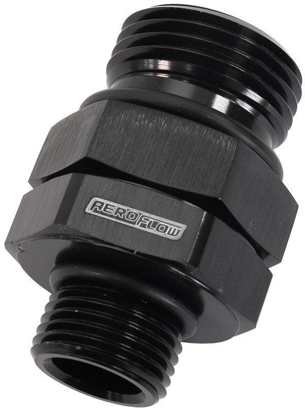-8 ORB SWIVEL MALE TO MALE    BLACK