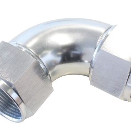 -20AN 90 DEG SWIVEL COUPLER   SILVER BILLET FULL FLOW 1PIECE
