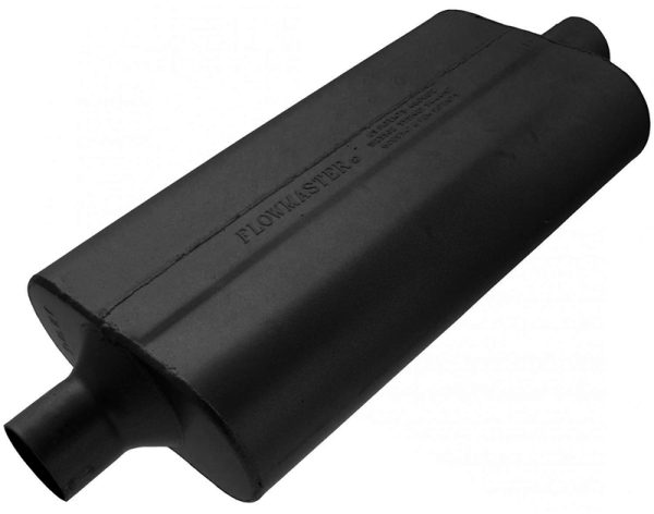 50 SERIES DELTA FLOW MUFFLER  2.25" CENTRE IN / CENTRE OUT