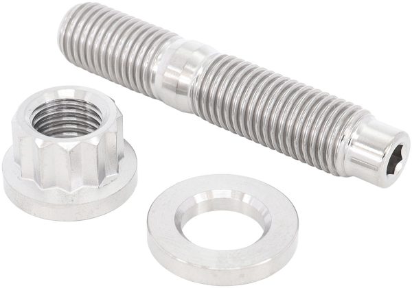 M10 TITANIUM STUD WASHER NUT  KIT M10X1.25mm HEADER BOLT