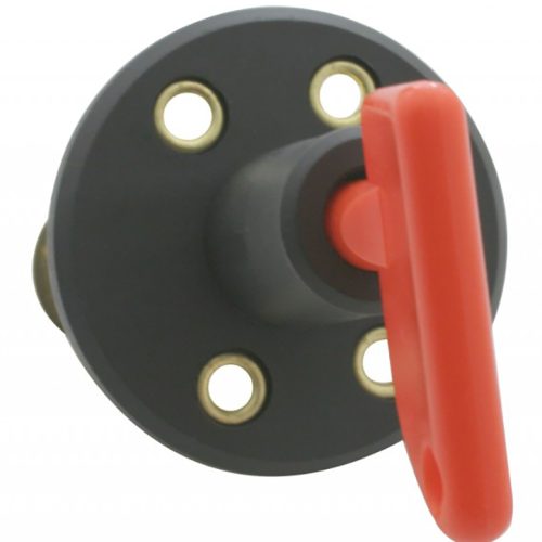 BATTERY ISOLATION SWITCH & REDKEY BLACK PLASTIC HOUSING