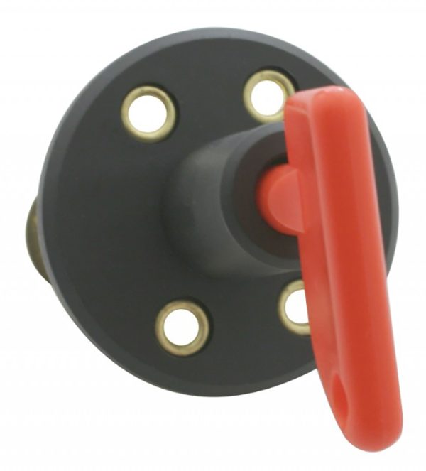 BATTERY ISOLATION SWITCH & REDKEY BLACK PLASTIC HOUSING