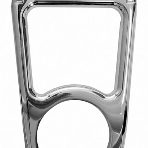 BORG BILLET ALUM OPEN COL DROP1-3/4X 5 POLISHED -SWIVEL-