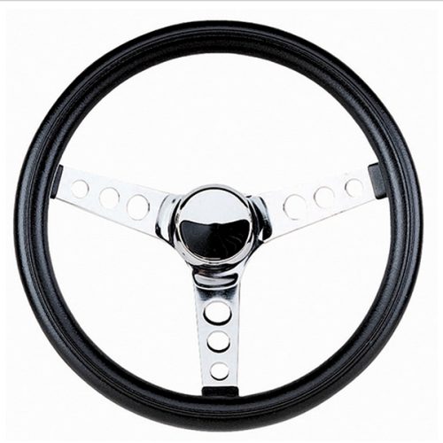 GRANT CLASSIC 12-1/2 DIA      3-1/2 DISH BLK, ROUND HOLE