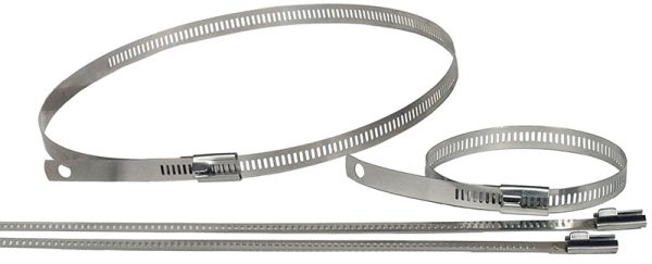 THERMOTEC V6 KIT SNAP STRAP   KIT X6 - 9" LONG & X4 - 18"