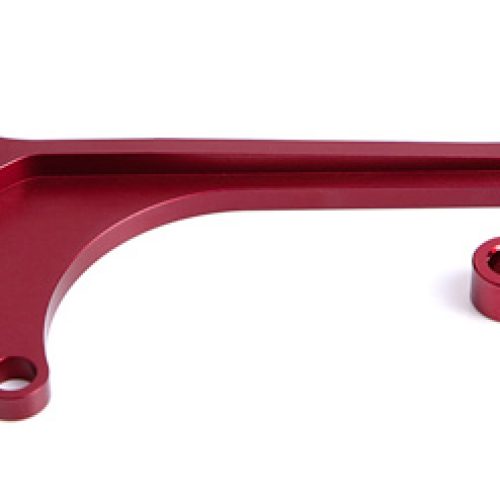 BILLET THROTTLE CABLE BRACKET RED SUITS 4150 STYLE CARBS