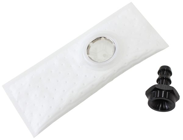 FUEL PUMP INLET SCREEN ADAPTERKIT 3/8 BARB FILTER 40mm PUMP