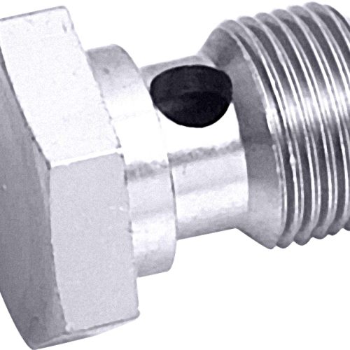 Banjo Bolt 1/2 x 20 UNF Thread Silver