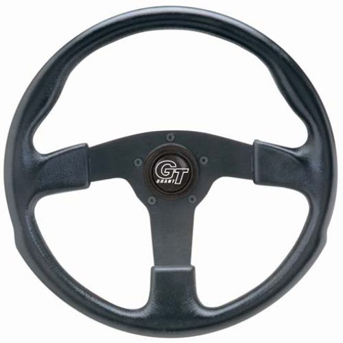 GRANT GT RALLY WHEEL 13-1/2″  3 DISH – BLACK SPOKES
