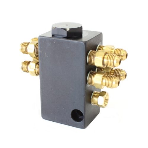 PORT DISTRIBUTION             BLOCK W/FITTINGS