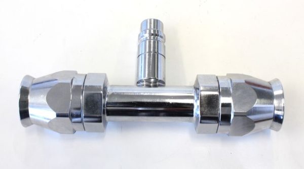 -10 Airconditioning Fitting   inline Charge Port straight
