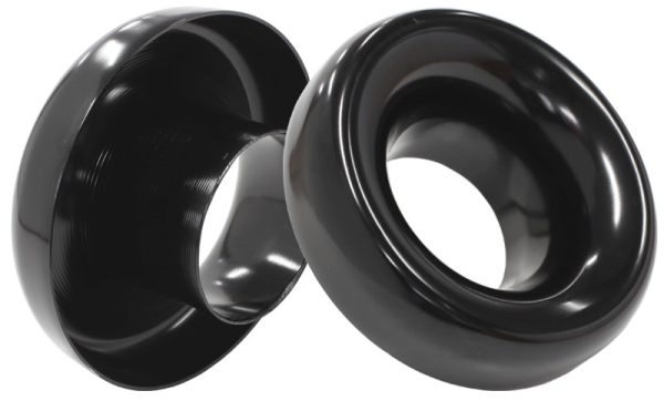 3" bellmouth suit AR60 turbo  or intake pipe, 6" O.D Black