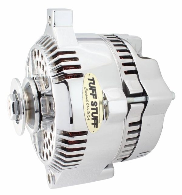 CHROME ALTERNATOR 225AMP INTER REG FORD LATE MODEL 5.0L