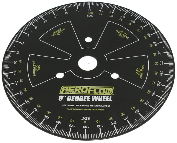 9" CAM DEGREE WHEEL           CAMSHAFT ENGINE UNIVERSAL
