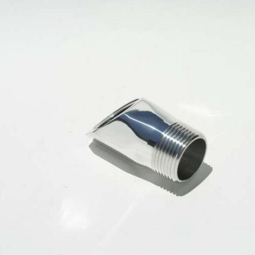 45 DEGREE ADAPTER FITTING     SUIT ELECT WATER PUMP CHROME