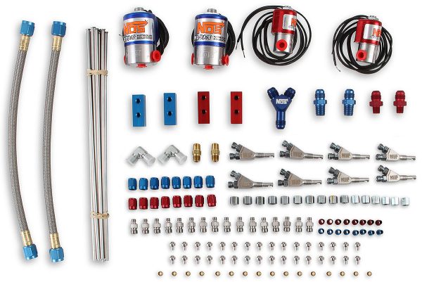 NOS PRO RACE FOGGER V8 WITH   SOFT PLUME NOZZLES, NO BOTTLE
