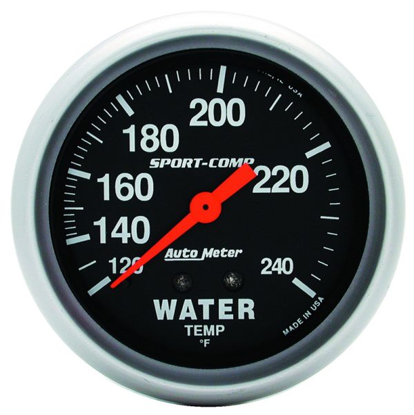 SPORT-COMP 2-5/8" WATER TEMP  120-240°F, MECHANICAL, 6FT