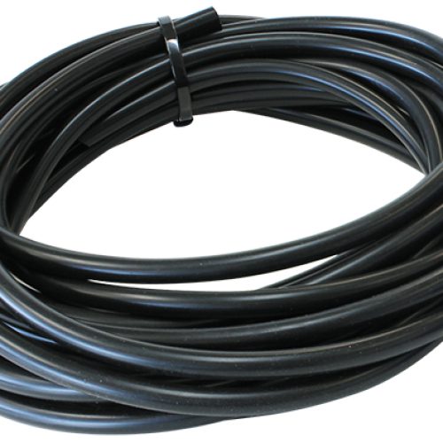 Silicone Vacuum Hose Black I.D5/32″ 4mm, Wall 2.5mm, 25 Foot