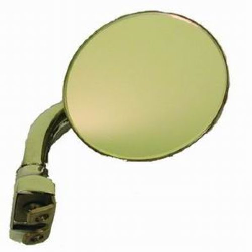 STAINLESS 3 PEEP MIRROR SHORT FITS D/SIDE & P/SIDE, SHORTARM